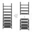 16 Pair Shoe Rack