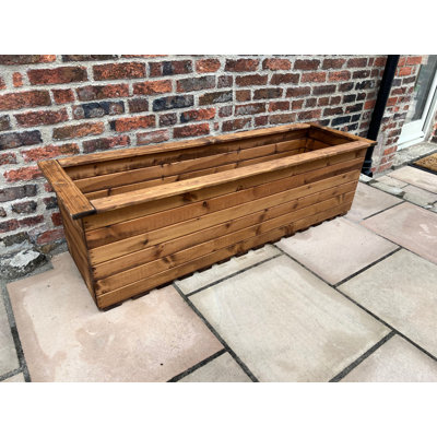Jambi Wood Planter Box
