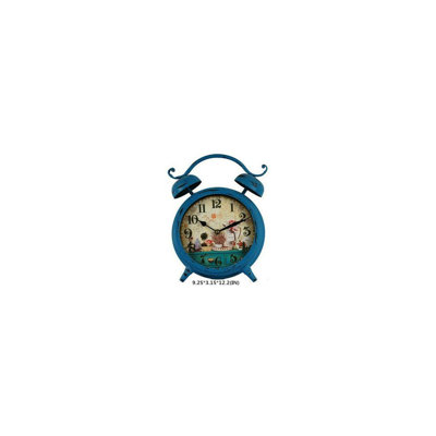 Horloge de table en métal