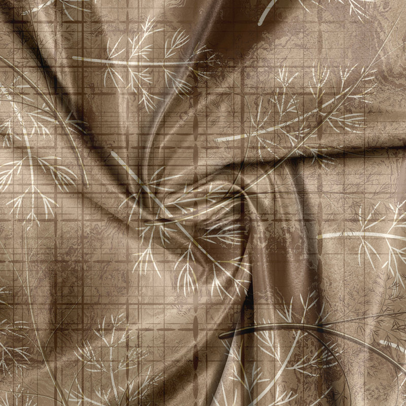 Semi Sheer Curtain Pair