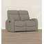 Causeuse inclinable beige / brun clair-945634056