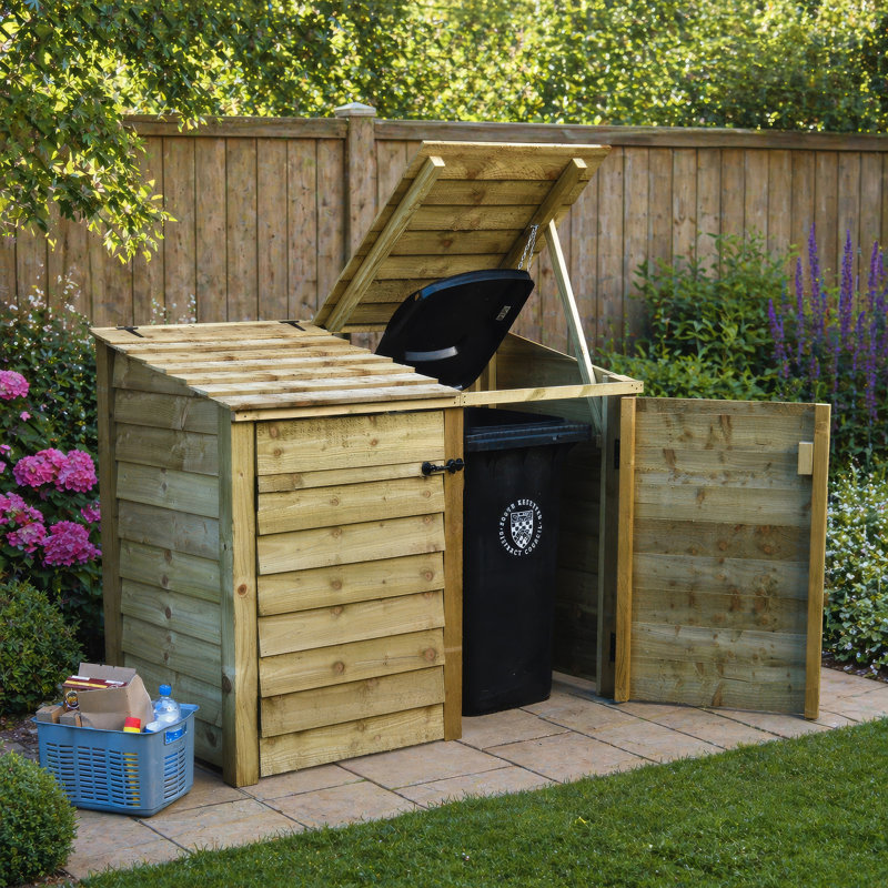 Elizabethtown Wooden Bin Store, Light Green