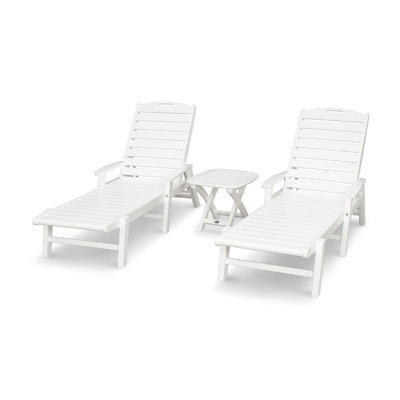 Yacht Club 3-Piece Chaise Set
