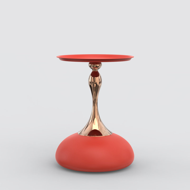Table de bout Burdell Et25 Et26, Doré