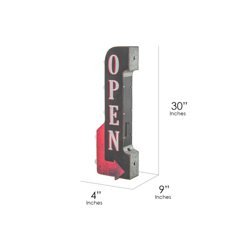 Open LED Sign