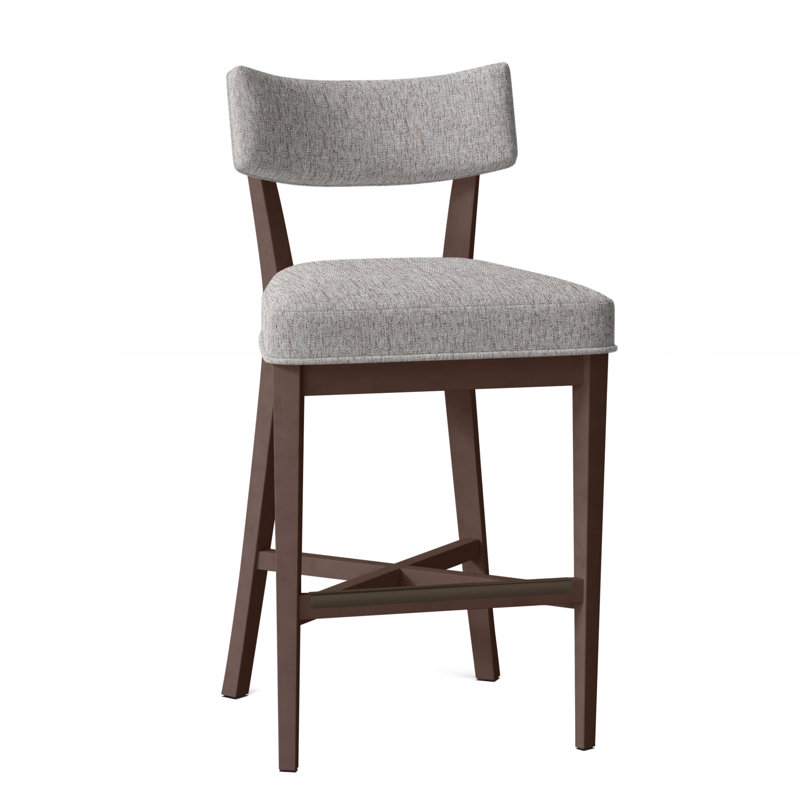 Tabouret de bar 29,5 po Juliet, Tabac, Fumée 9508, Tabouret de bar (siège d'une hauteur de 29,5 po)