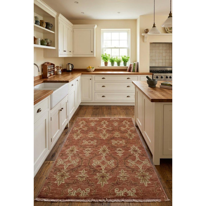 Tapis oriental rouille 4X6