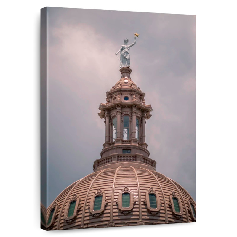 Aime Austin Texas Capitol Dome, 12" H x 8" W