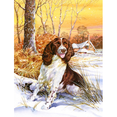 Double Sided Polyester Animal Garden Flag