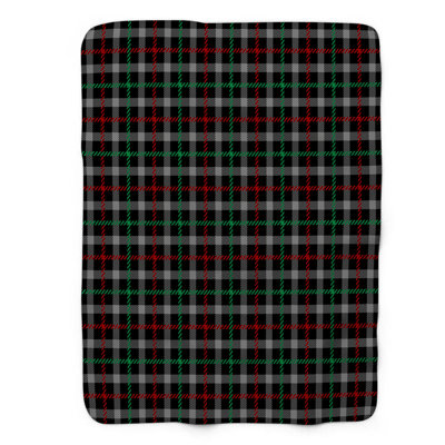 Twinkling Plaid - 1 Piece Premium Sherpa Blanket 0049