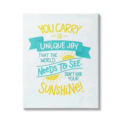You Carry Unique Joy