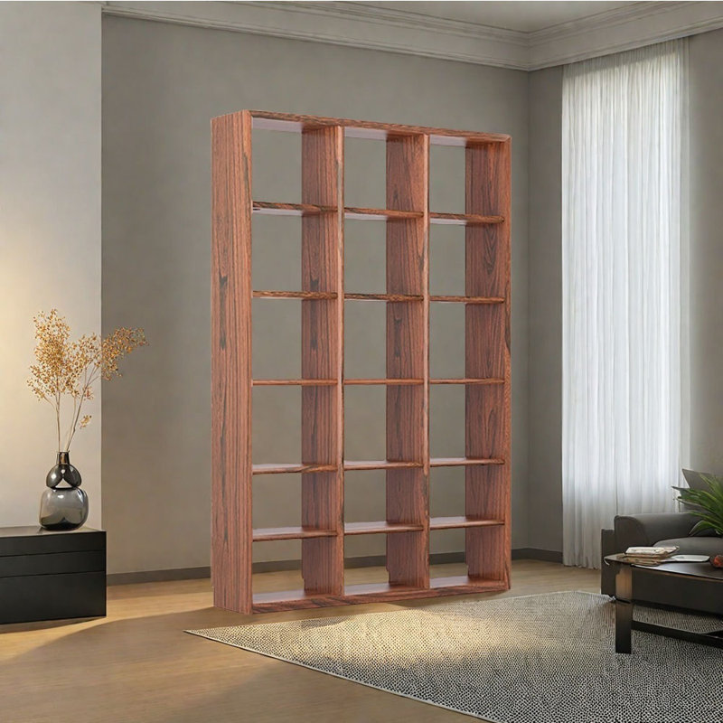Allistir, Brun, (6 tablettes) H 78,74 po x l 52,56 po x P 11,81 po