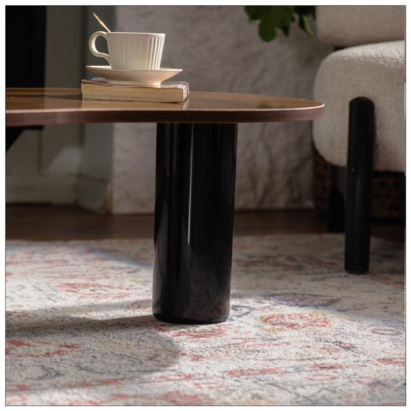 Table basse Cloud avec combinaison de couleurs moderne, facile à assembler pour un décor de salon élégant