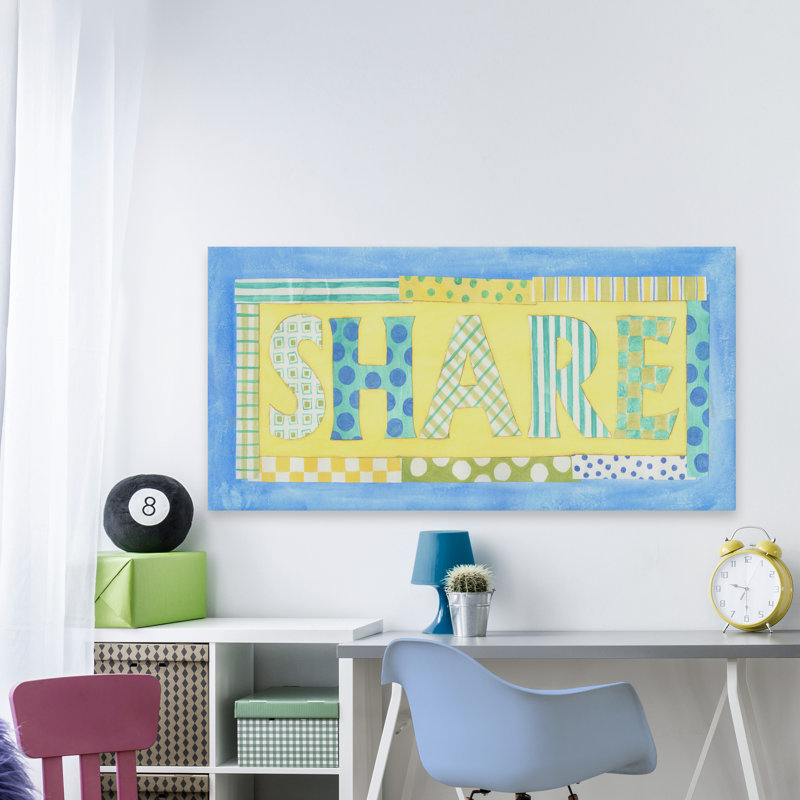 Penney Share Print on Wrapped Canvas, 18" H x 36" W x 1.5" D