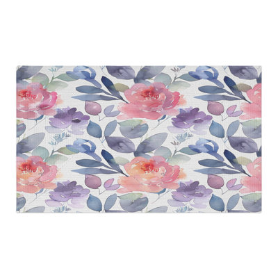 Tapis tressé Flower Dance