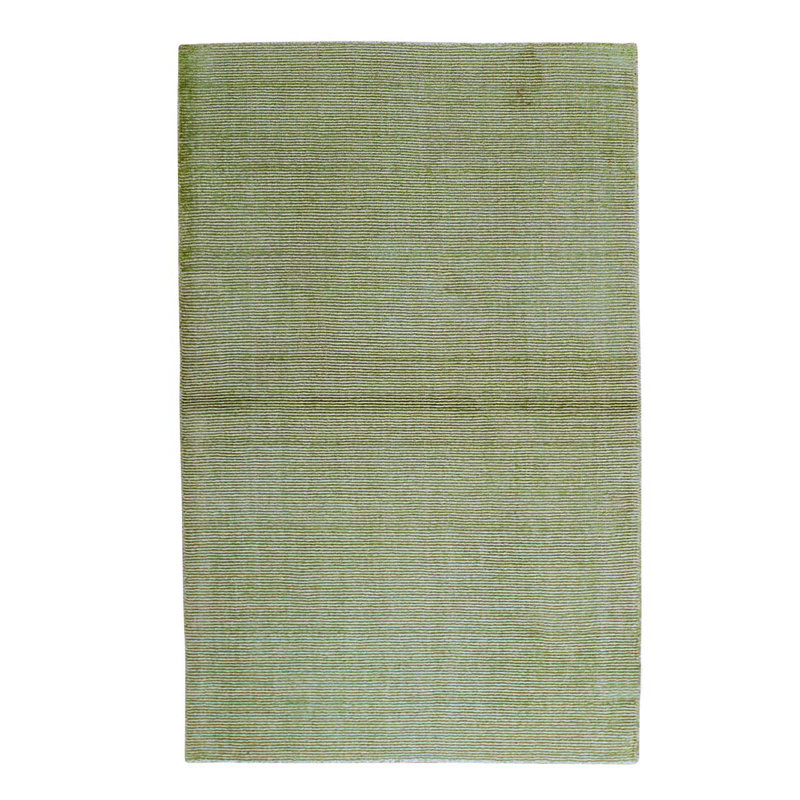 Hand Woven Silk and Wool Area Rug