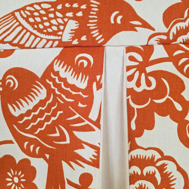  Love Bird Pleated Valance