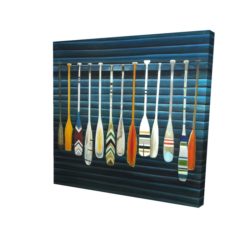 " Paddles " Painting Print