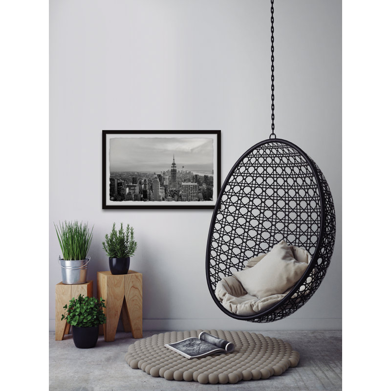NYC High-Rise - Single Picture Frame Print, 61cm H x 91cm W x 3.81cm D