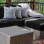 9 coussins extérieurs de 5 pièces pour meubles de patio-440340201