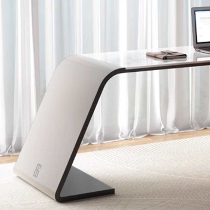 Bureau designer de style français, H 29,52 po x l 78,74 po x P 27,55 po