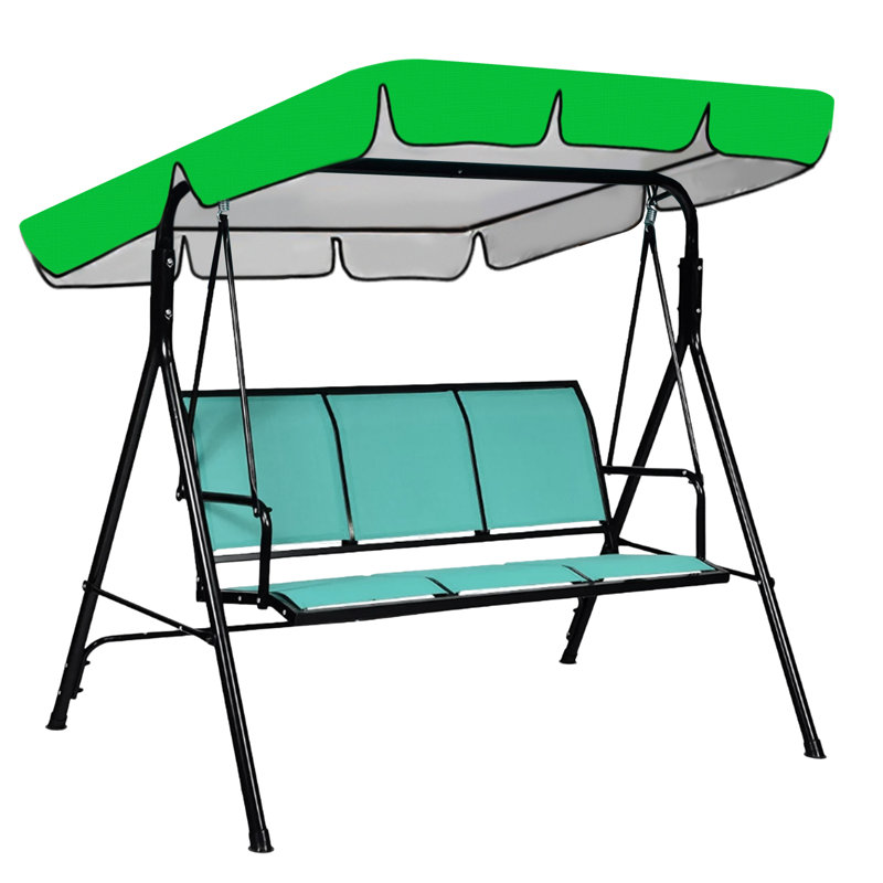 Auvent de remplacement en tissu Lomana, Vert, Vert