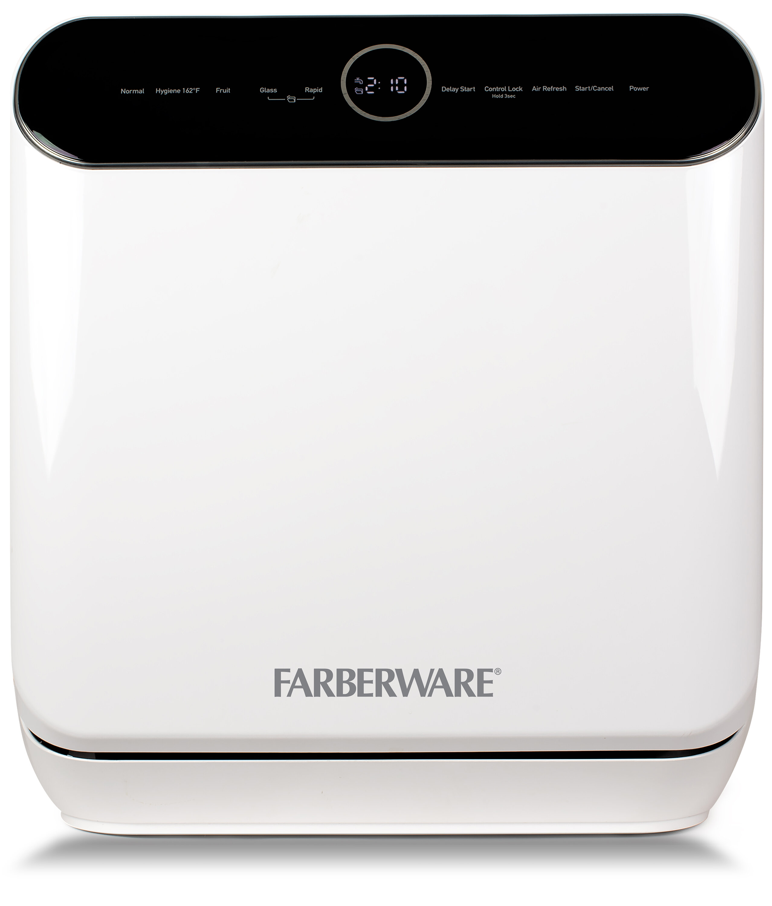 Farberware 18.31 W 62 dBA Countertop Digital Control Dishwasher