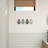Yurig Metal Single Hanger Anchor Multi Colored Wall Hook Set