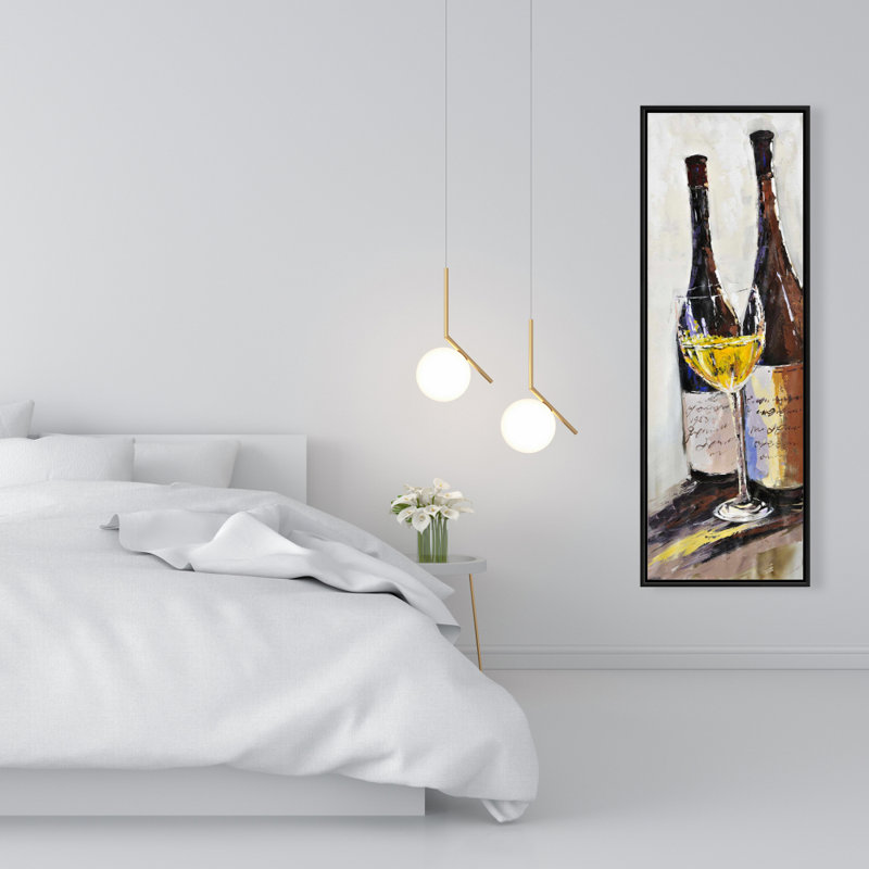 Deux bouteilles et toile de verre | Art contemporain contemporain
