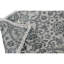 Damask Area Rug in Light Gray