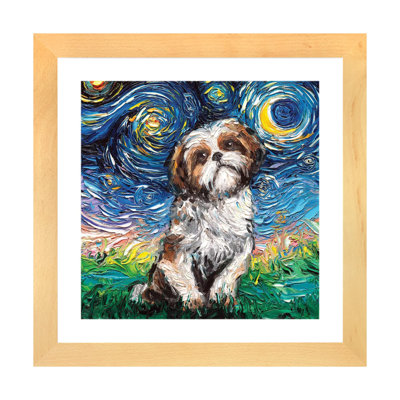 " Shih Tzu Night " by Aja Trier