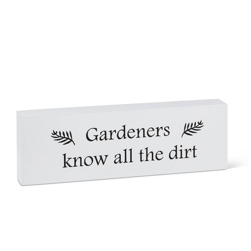 Enseigne les blocs de jardinage dejuna