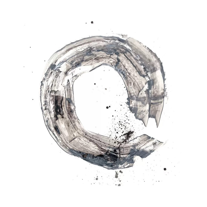 « Cosmic Rings II » par Ethan Harper, reproduction d’art, H 37 po x l 37 po x P 1,5 po, Toile tendue, Aucun mat