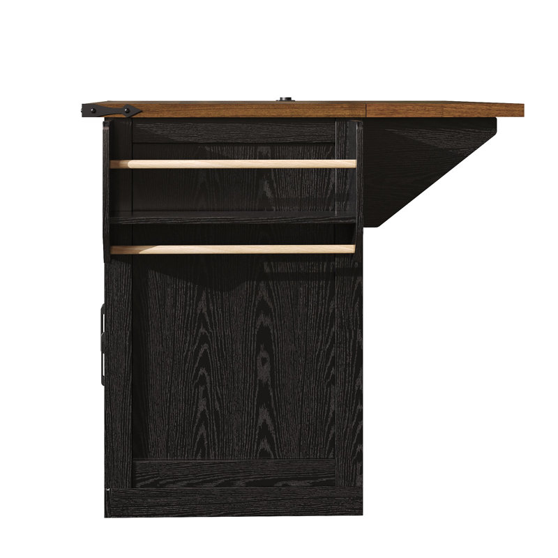 Kitchen Island, Black