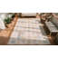 Antique Dhurrie Hallway Runner Cotton Ivory Rug