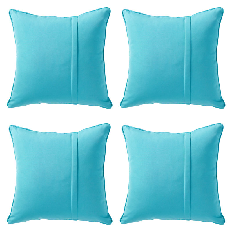  Coussin Sunbrella, Ensemble de 4, Toile aruba