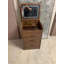 Bureau de maquillage avec panneau caché, miroir de coiffeuse avec lumières, station de charge, ensemble de coiffeuse 3 en 1 avec 3 tiroirs, coiffeuse, coiffeuse compacte avec tabouret caché, bureau de coiffeuse avec miroir et lumières-1528685555