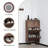 3-Flip-Drawer Freestanding Shoe Cabinet – Slim Space-Saving Storage For Hallway Or Entryway-267602823
