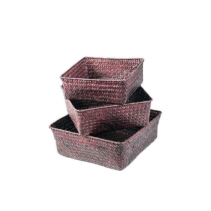Wicker Tray - Set of 3