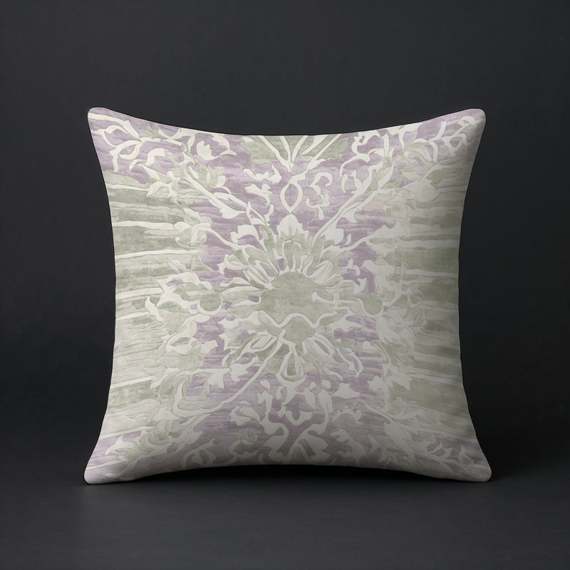 Modern Contemporary Indoor and Outdoor Throw Pillow, Grey Abstract 230, Square 16"