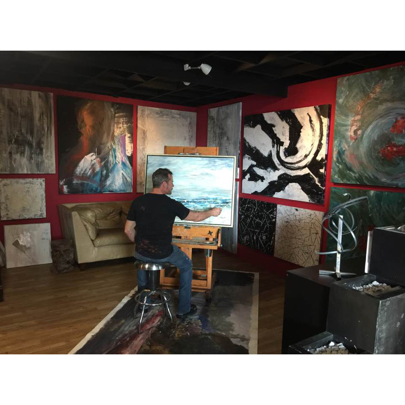 Speed Machine Painting by John Beard