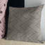 Triangles Linen Blend Geometric Indoor / Outdoor Pillow Cover & Insert-1752182786-1813491038