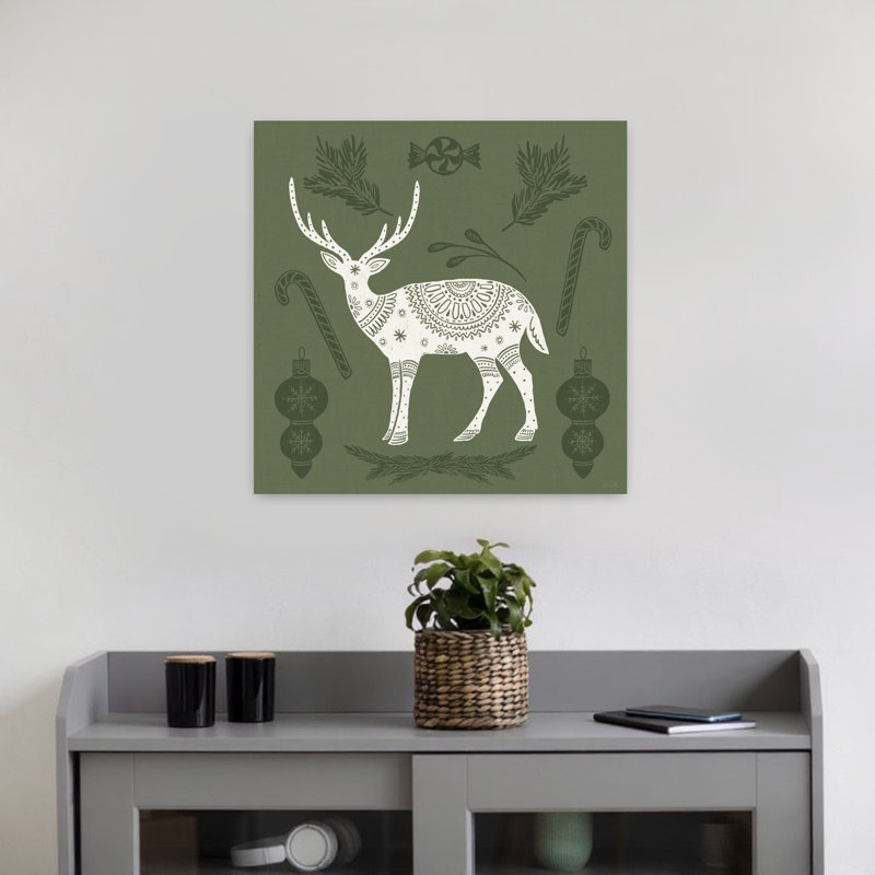 Forme contemporaine des Fêtes X avec art de Noël crème, H 18 po x l 18 po
