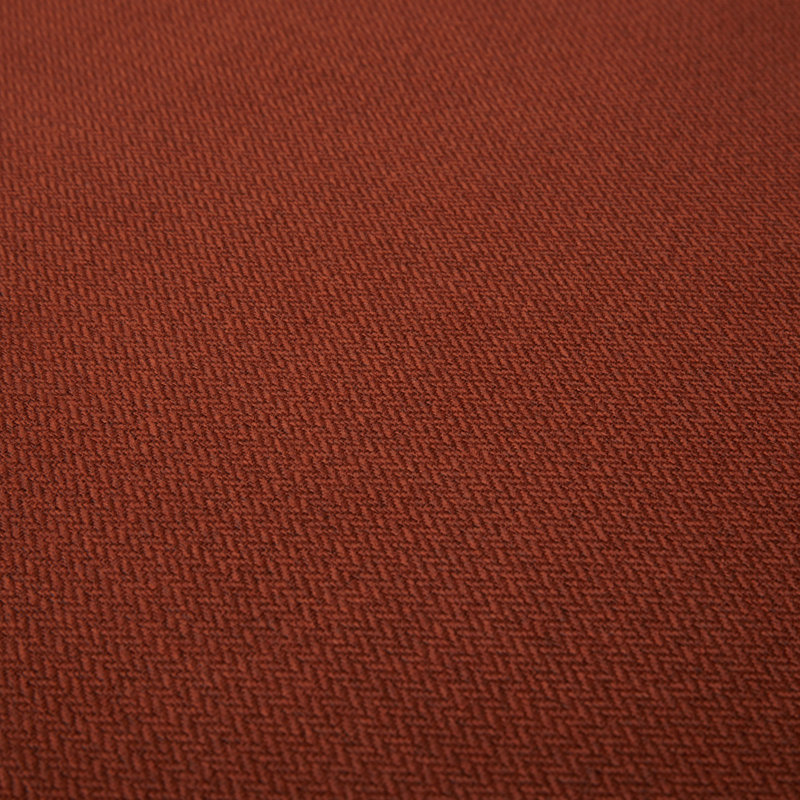 Linen Blend Blackout Curtain Panel Pair, Rust, 168cm Width x 228cm Drop