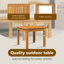 Solid Wood Coffee Table-1531947175