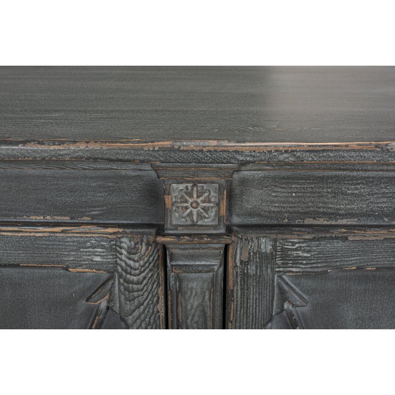 Marksman 96'' W Solid Wood Sideboard