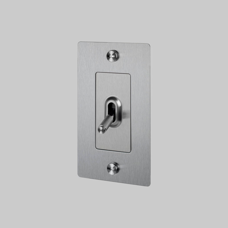 1G Toggle Switch / Logo, Stainless Steel