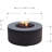 Venice 34" Outdoor Concrete Fire Table 50,000 BTU - Includes Lava Rocks & PVC Cover-656771810-596176951