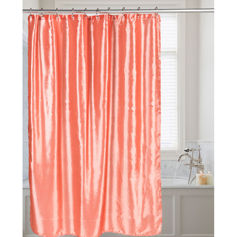 Rideau de douche Easton Shimmer, Saumon
