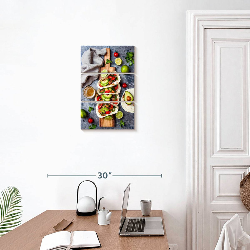 Taco, 23" H x 14" W